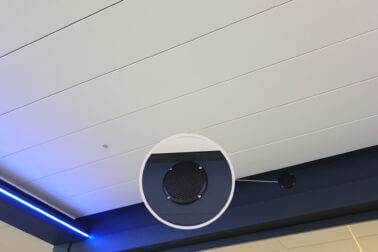 system audio na tarasie