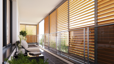 Shuttersy – okiennice przesuwne / ruchome żaluzje tarasowe