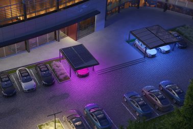 Tarasola Carport nowoczesna wiata garażowa oświetlenie led 4