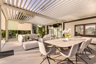Tarasola Technic Pro - pergola z zintegrowaną roletą ZIP - 6