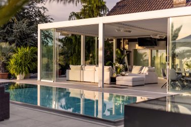 Tarasola Technic Pro - pergola z zintegrowaną roletą ZIP - 3